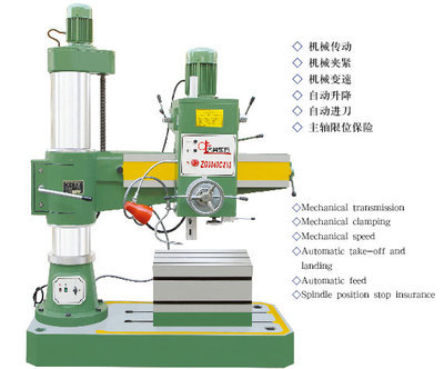 Z3040摇臂钻床的正确操作方法
